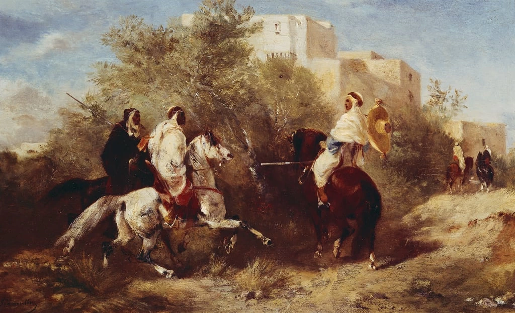 Cavalieri arabi - Musee des Beaux, Arts, La Rochelle